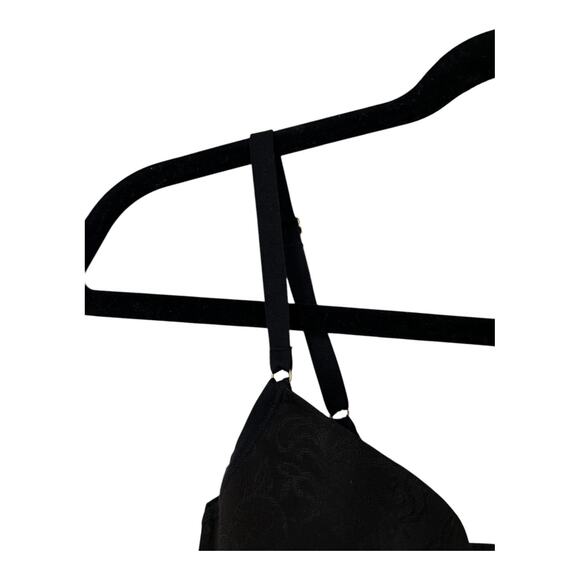 Natori Bra 136059 Sheer Jacquard full fit contour underwire black size 32D - Picture 2 of 7